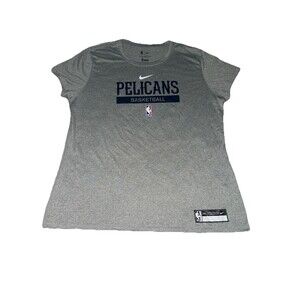 Nike Engineered Gray New Orleans Pelicans T-Shirt Size XXL The Nike Tee